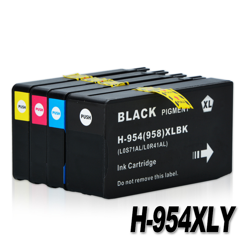 Hp 954 958 Xl Full Ink Cartridge For Hp Officejet Pro 7740 8210 8710